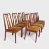 "Nathan" Retro Spisestuestoler fra Parker Knoll | 8 stk