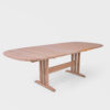 Dansk Ovalt Spisebord i Heltre Eik med | 250 cm - Image 3