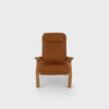 "Bizon" Lenestol av Hans Christian for Rykken & Co | Skinn - Image 3