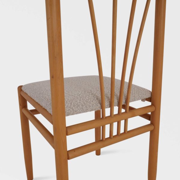 Retro Spisestuestoler | Nyomtrukket i Lys Boucle - Bilde 9